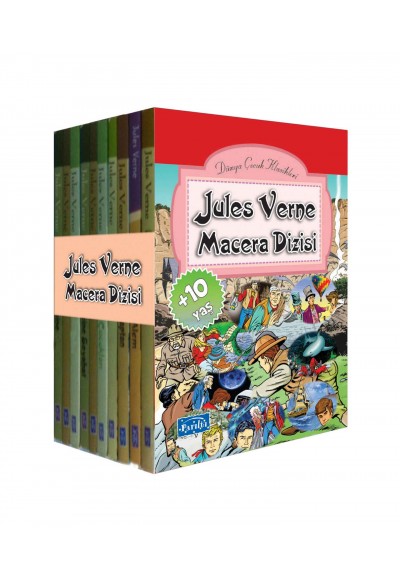 Jules Verne Macera Dizisi (10 Kitap Takım)