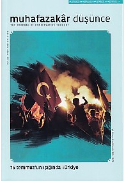 Muhafazakar Düşünce Dergisi Sayı: 49