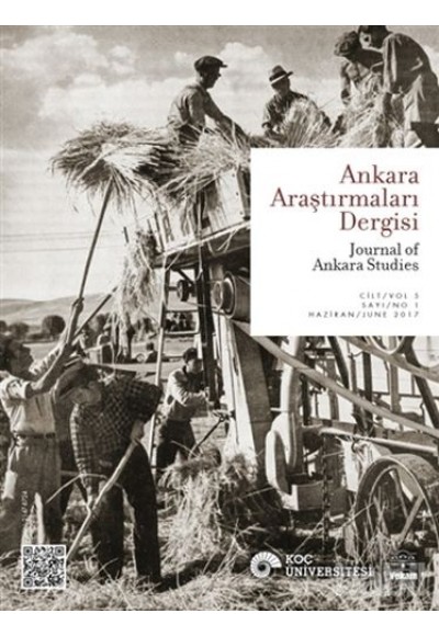 Ankara Araştırmaları Dergisi Sayı: 2 - Cilt:5 Sayı:1