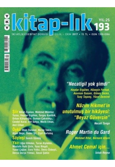 Kitap-lık Sayı 193 - İki Aylık Edebiyat Dergisi