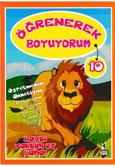 Öğrenerek Boyuyorum Seti (10 Kitap)