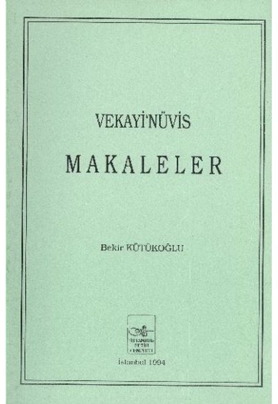 Vekayinüvis Makaleler