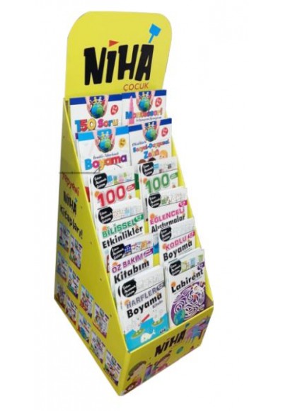 Niha Çocuk Kitapları Standı (28 Çeşit 168 Kitap)