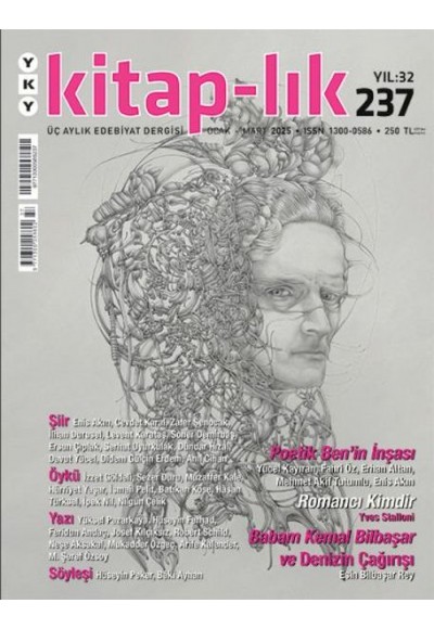 Kitap-lık Sayı 237 - İki Aylık Edebiyat Dergisi (Ocak-Mart 2025)