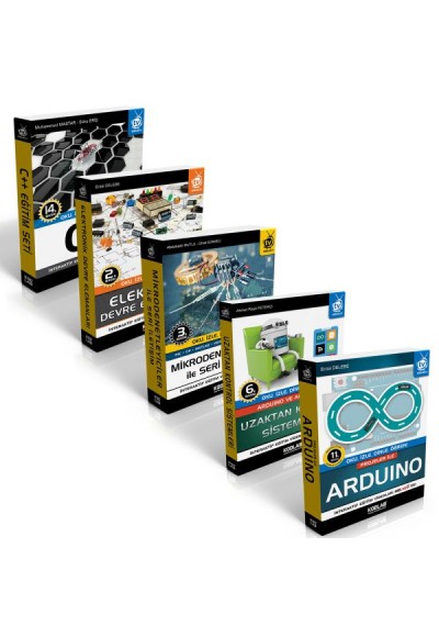 Arduino Eğitim Seti 3 (5 Kitap)