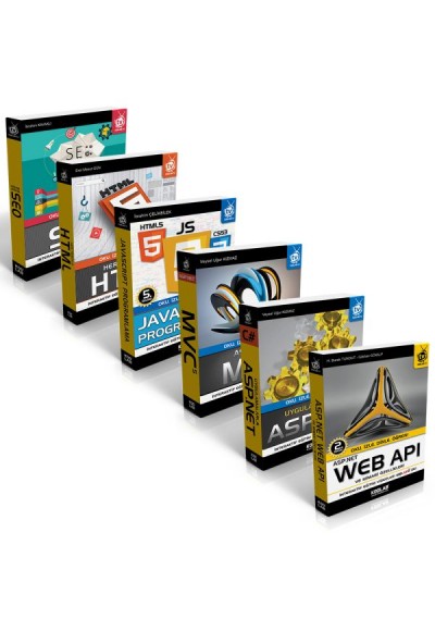 ASP.NET ile Web Tasarım Seti (6 Kitap)