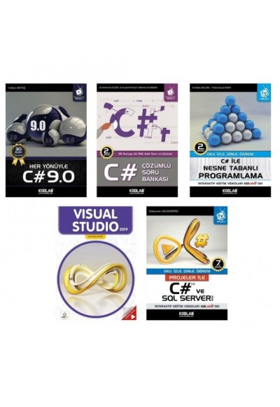 C# Eğitim Seti (5 Kitap Takım)