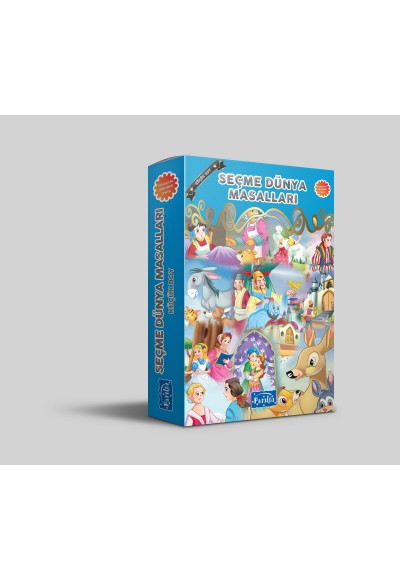 Seçme Dünya Masalları - 25 li Set Küçük Boy