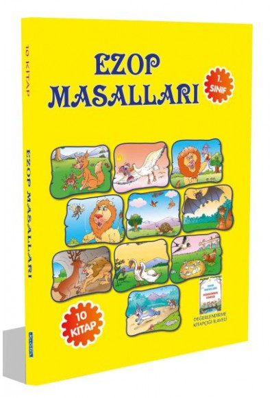 Ezop Masalları - 10 Kitap Takım