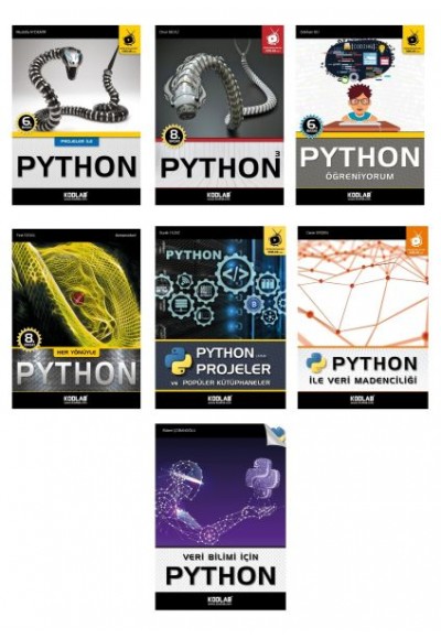Süper Python Seti 3 (7 Kitap Takım)