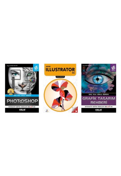 Grafik Tasarım Seti - 3 Kitap Takım