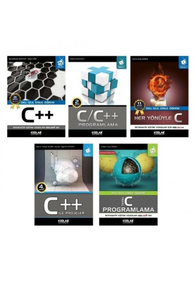C/C++ Programlama Seti 2 (5 Kitap Takım)