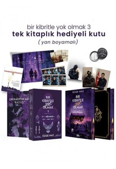 Bir Kibritle Yok Olmak 3 - Hediyeli Yan Boyamalı Kutu