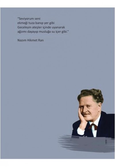 Nazım Hikmet Ran Ciltli Defter