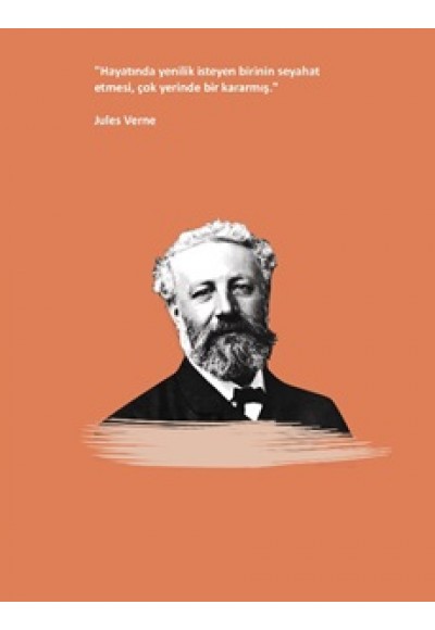 Jules Verne Ciltli Defter