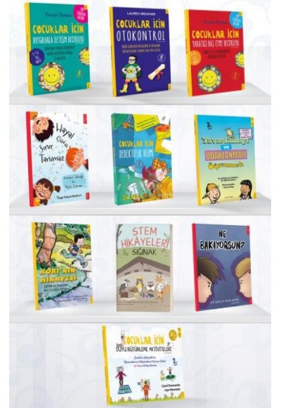 Çocuklar İçin Gelişim Seti (10 Kitap)