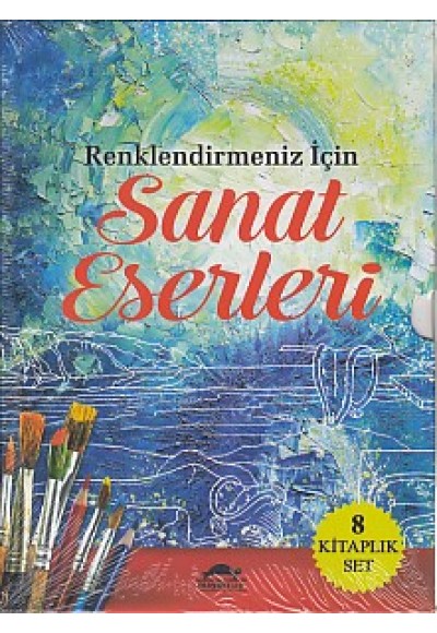 Renklendirmeniz İçin - Sanat Eserleri (8 Kitap)