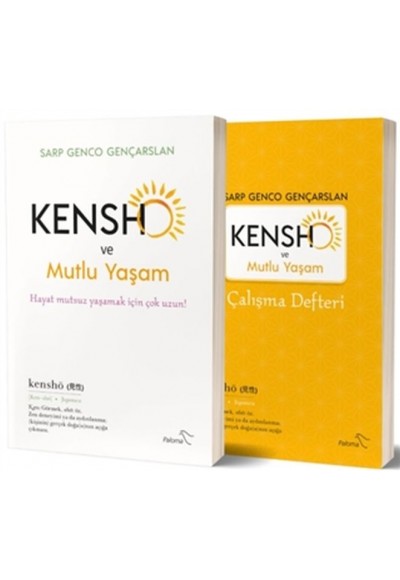 Kensho ve Mutlu Yaşam kitap ve Çalışma Defteri 2’li Set