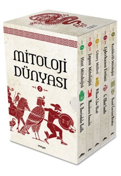 Maya Mitolojik Kitaplar Seti 2 - 5 Kitap Takım