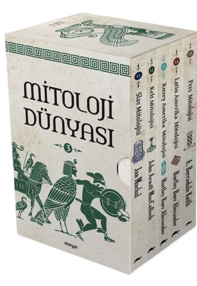 Maya Mitolojik Kitaplar Seti 3 - 5 Kitap Takım