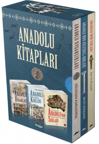 Maya Anadolu Kitapları Seti - 3 Kitap Takım