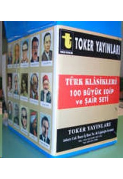 Türk Klasikleri 100 Büyük Edip ve Şair Seti