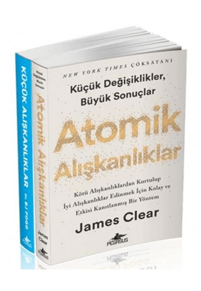 Atomik Alışkanlıklar - Küçük Alışkanlıklar Takım Set 2 Kitap
