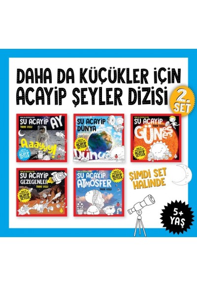 Daha Da Küçükler İcin Acayip Seyler Seti 2 (5 Kitap)