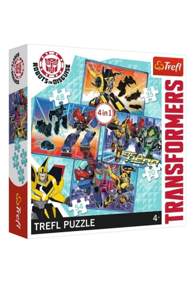 Transformers Transformation Time 4'lü 34287(35+48+54+70 Parça)