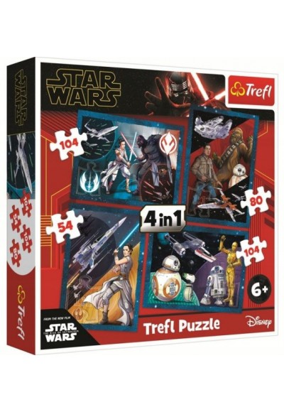 Star Wars Episode IX Feel The Force 4'lü 34326 (35+48+54+70 Parça)