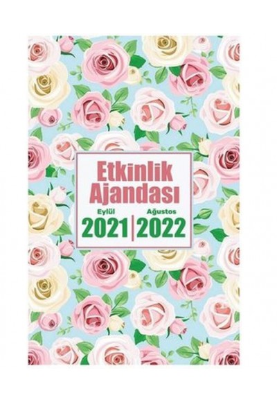 2021 Eylül-2022 Ağustos Etkinlik Ajandası - Beyaz Gül