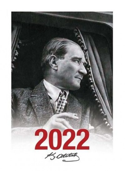 2022 Atatürk Ajandası Mustafa Kemal - Beyaz