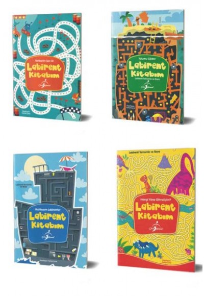 Labirent Kitabım Seti - 4 Kitap