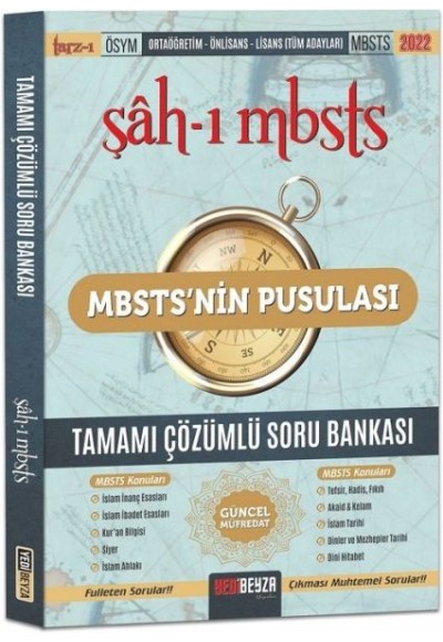 YediBeyza 2022 MBSTS nin Pusulası Şah-ı MBSTS Soru Bankası Çözümlü