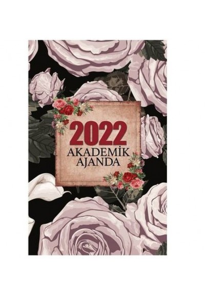 2022 Akademik Ajanda Kara Gül