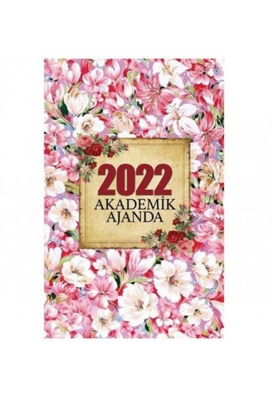 022 Akademk Ajanda Pembe Hayaller