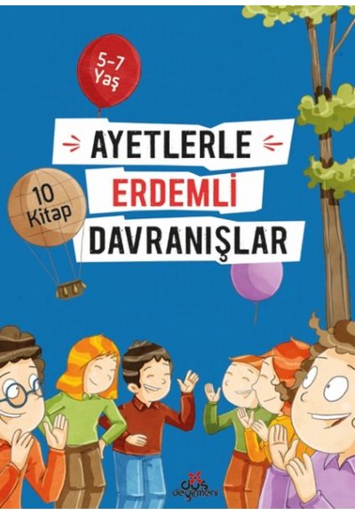 Ayetlerle Erdemli Davranışlar Set - 10 Kitap