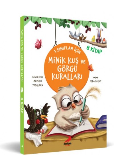 Minik Kuş ve Görgü Kuralları (8 Kitap Takım)