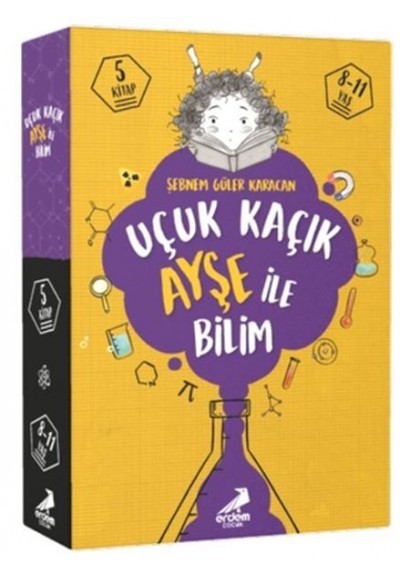 Uçuk Kaçık Ayşe ile Bilim - 5 kitap Takım