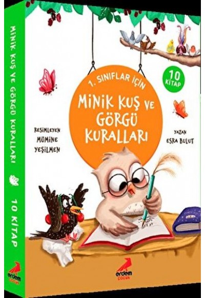 Minik Kuş ve Görgü Kuralları - 10 Kitap