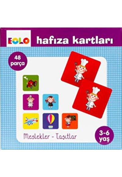 Hafıza Kartları-Meslekler - Taşıtlar