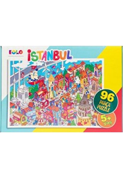 Yer Puzzle-96 Parça Puzzle - İstanbul