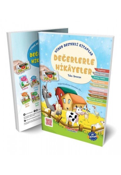 Değerlerle Hikayeler - 10 Kitap Takım
