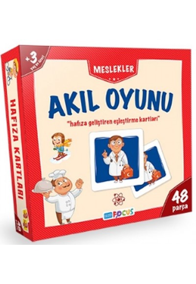 Blue Focus Meslekler - Akıl Oyunu 48 Parça