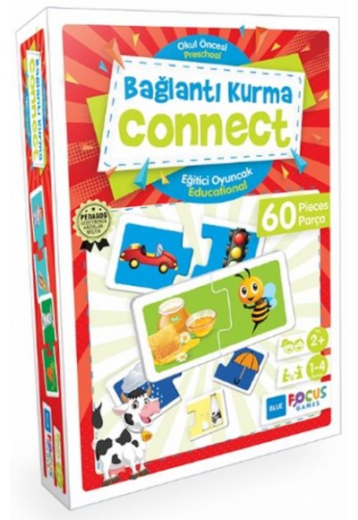 Blue Focus Bağlantı Kurma - Eğitici Oyunlar 60 Parça