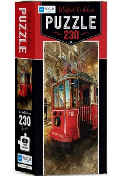 Blue Focus İstiklal Caddesi - Puzzle 230 Parça