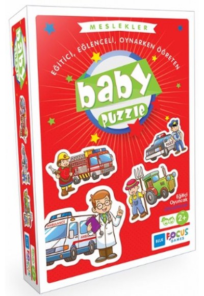 Blue Focus Meslekler - Baby Puzzle