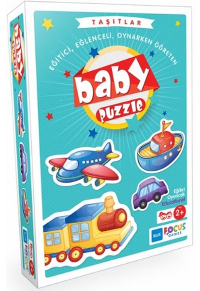 Blue Focus Taşıtlar - Baby Puzzle