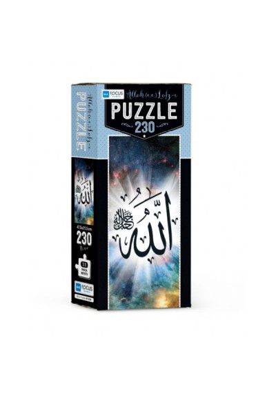 Blue Focus Allah (c.c) Lafz-ı - Puzzle 230 Parça