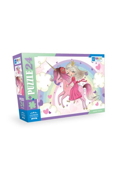 Blue Focus - Cute princess (Sevimli Prenses) - Puzzle 24 Parça